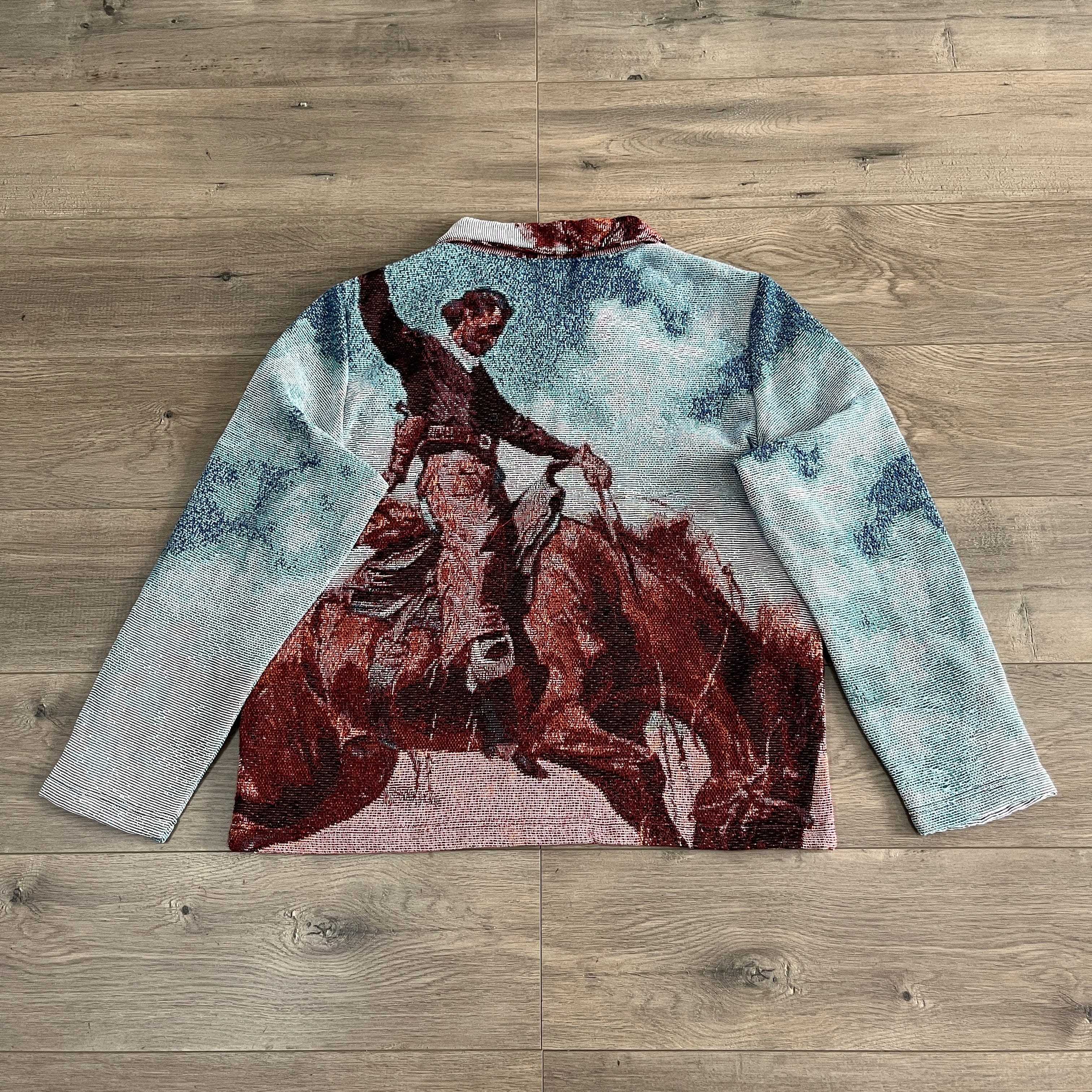 RDMCLOTHINGART tapestry hoodie BUCK-JUMPER TAPESTRY JACKET